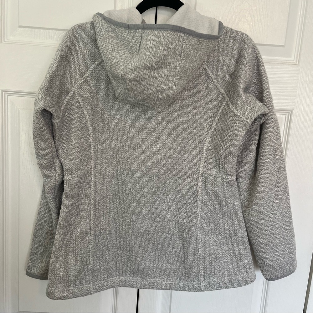 Women’s Columbia Grey Knit Jacket Size M - Picture 7 of 9